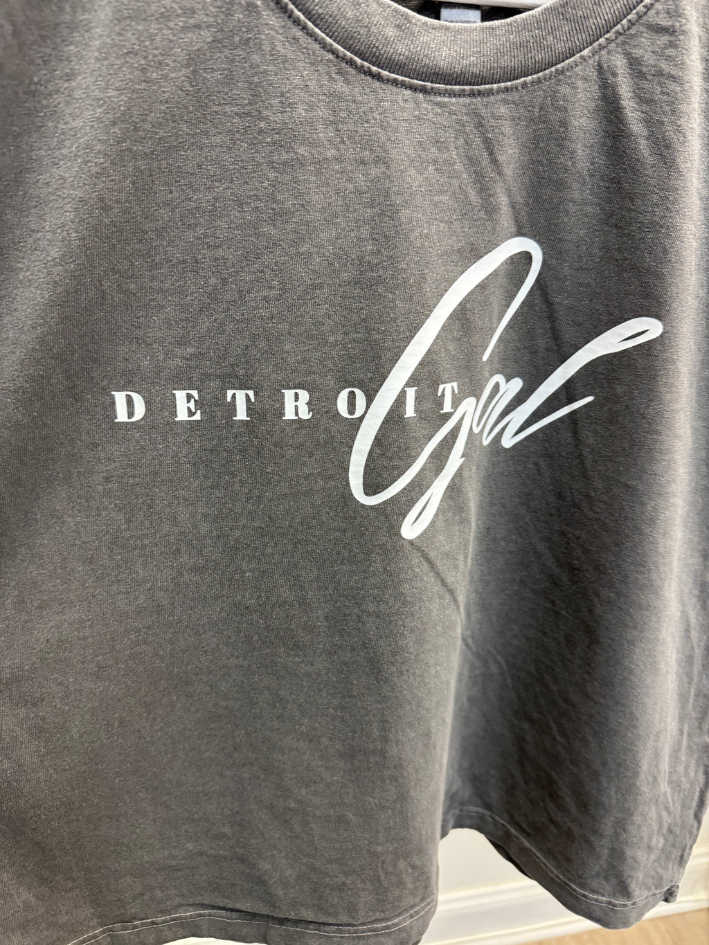 NEW ARRIVAL 313 Detroit Gal Muscle T-Shirt