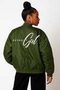Detroit Gal Oversized Bomber Jacket