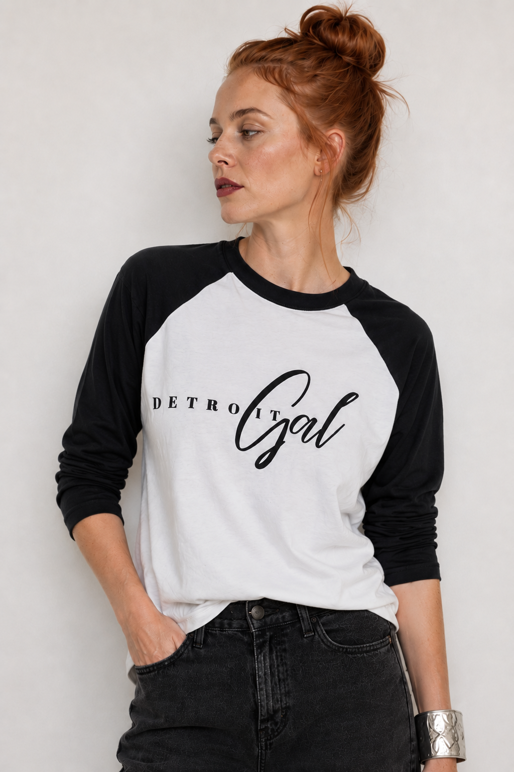Detroit Gal Varsity Tee