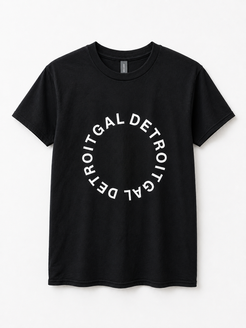 Detroit Gal Circle Logo Tee