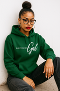 Detroit Gal Signature Hoodie (White Logo) - Multi-Color Options