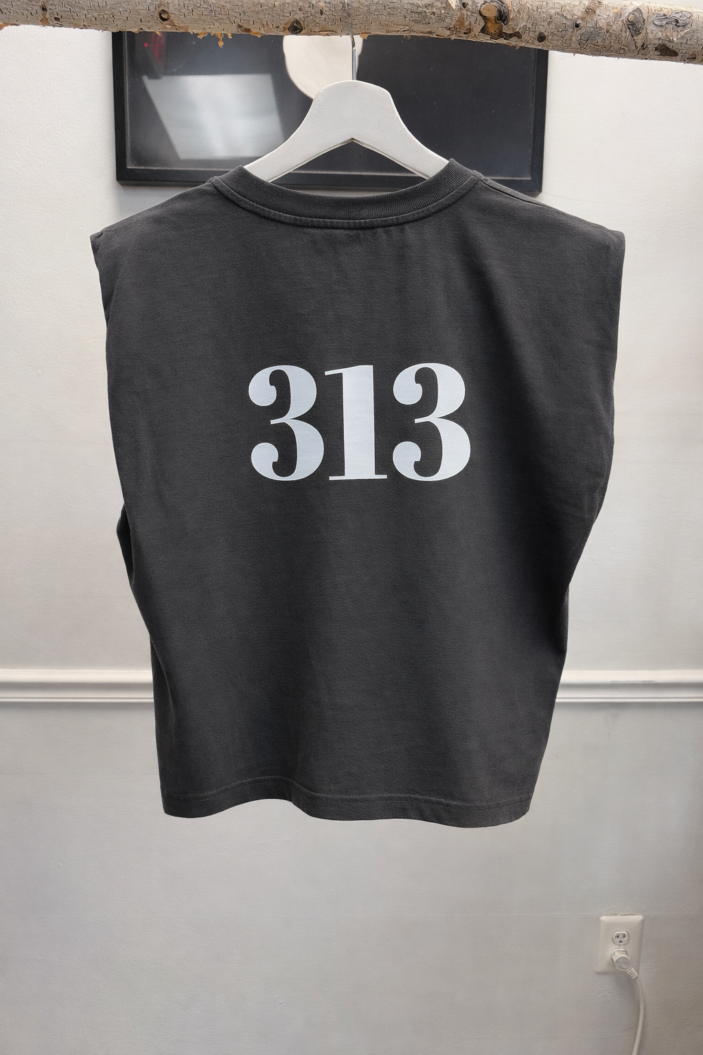NEW ARRIVAL 313 Detroit Gal Muscle T-Shirt