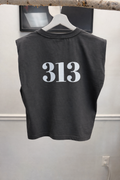 NEW ARRIVAL 313 Detroit Gal Muscle T-Shirt