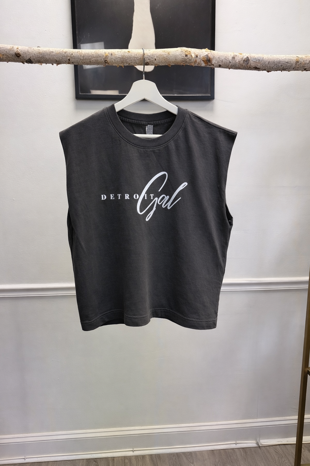 NEW ARRIVAL 313 Detroit Gal Muscle T-Shirt