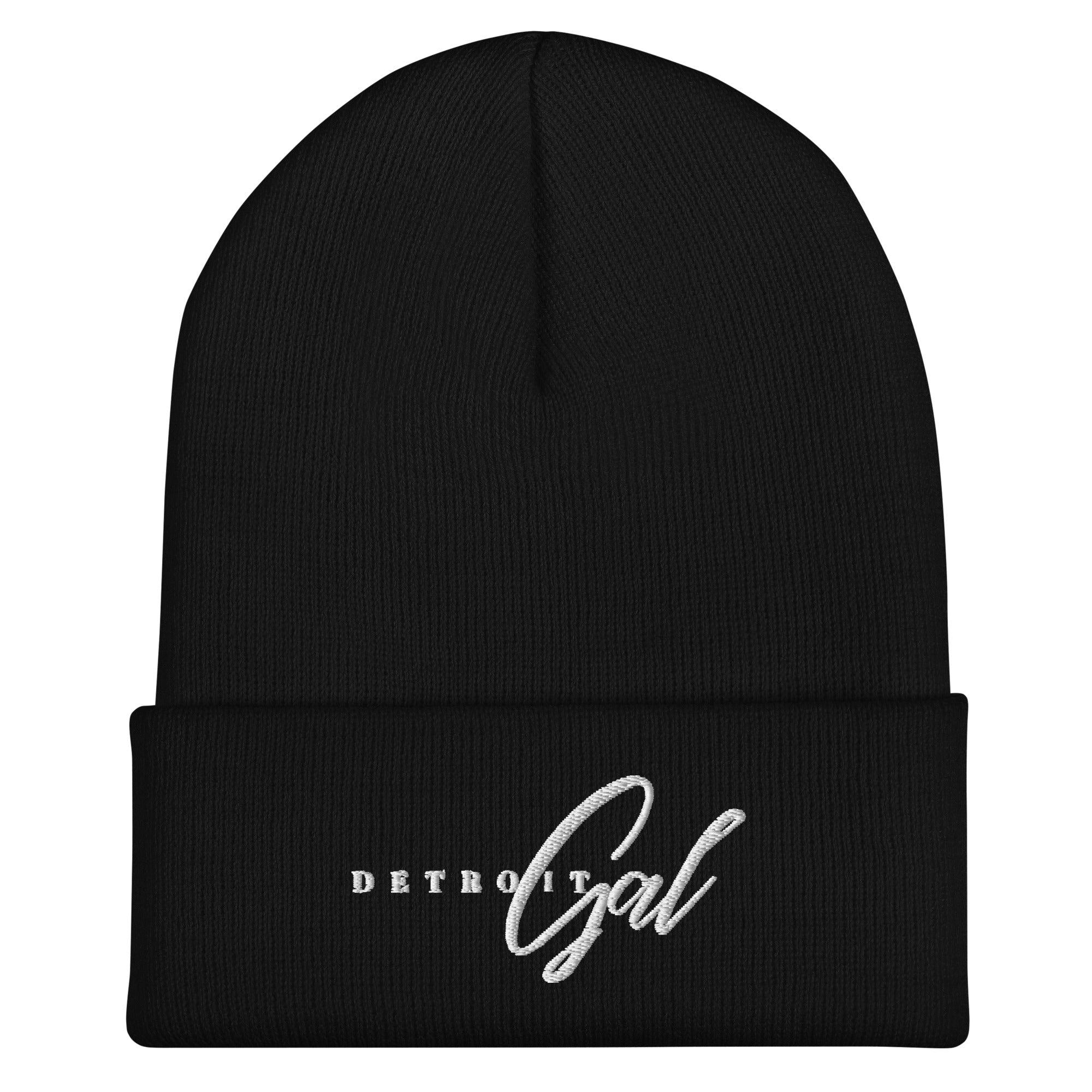 Detroit Gal Knit Beanie