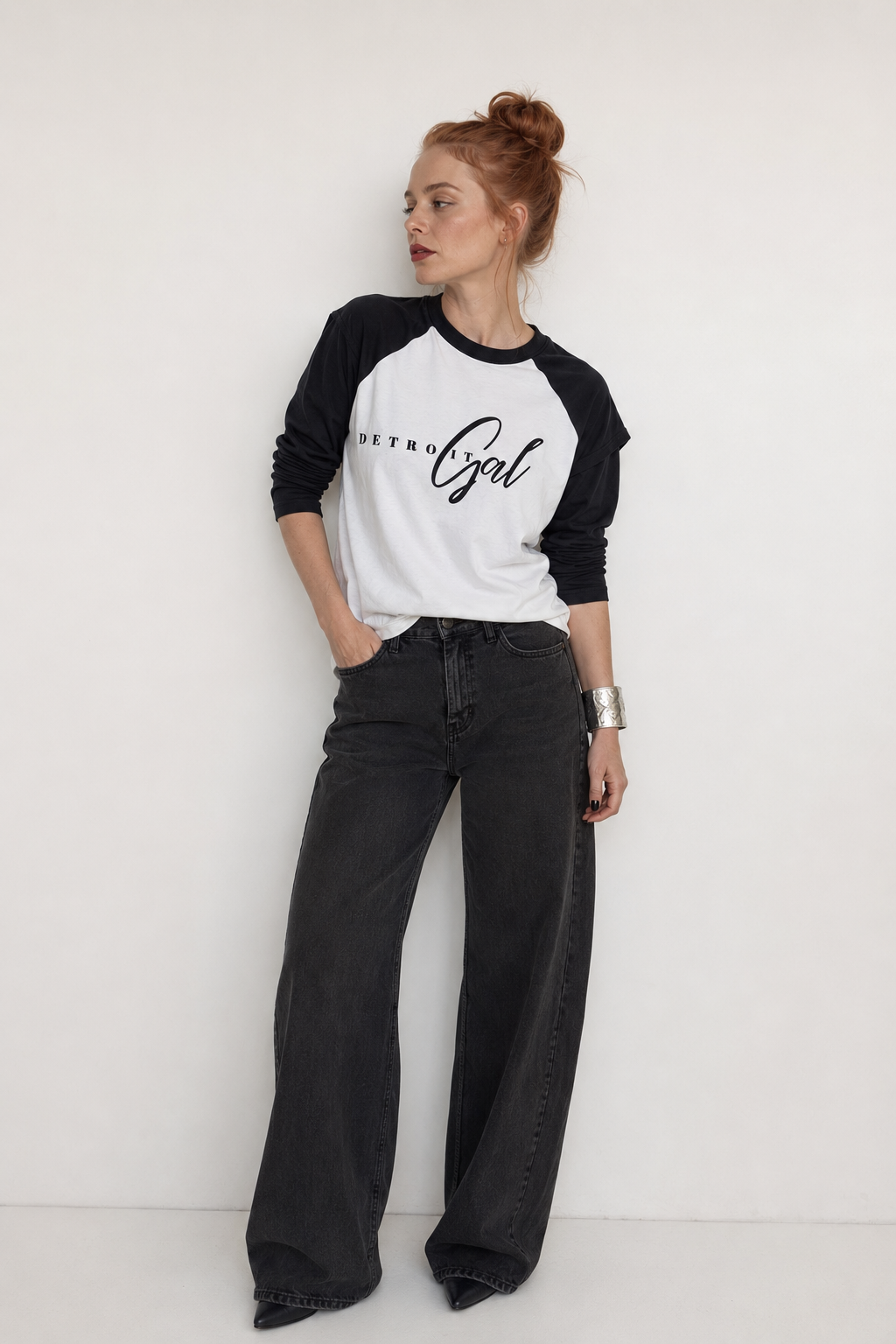 Detroit Gal Varsity Tee
